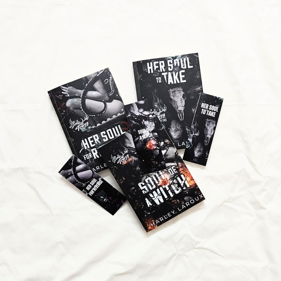 Souls Trilogy ( Her Soul to Take, Her Soul for Revenge, Soul of a Witch) by Harley Laroux