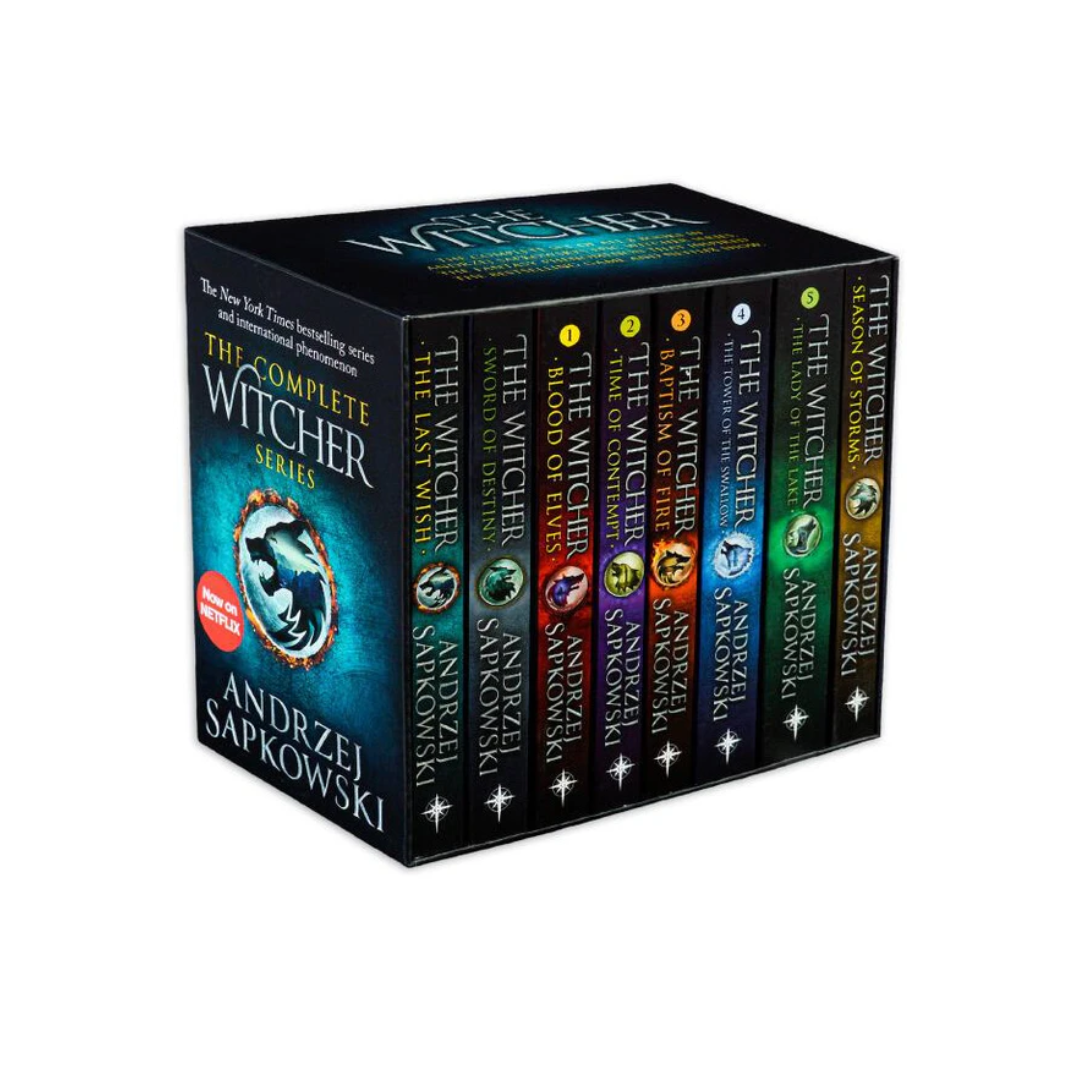 The Witcher Boxed Set: 8 Volumes By Andrzej Sapkowski (Paperback The Witcher Boxed Set: 8 Volumes By Andrzej Sapkowski (Paperback