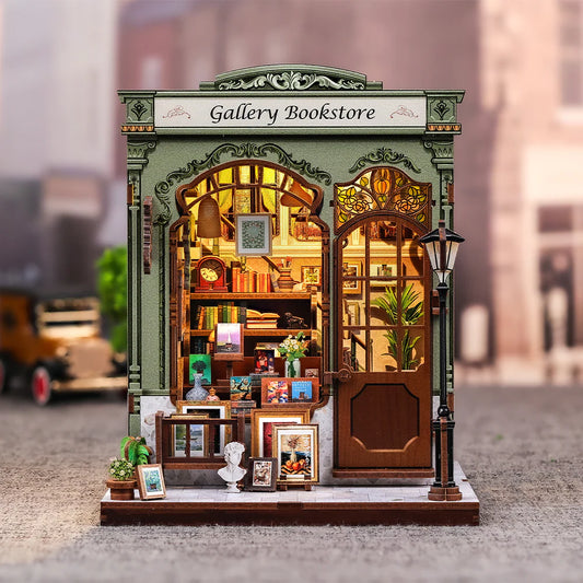 DIY Miniature House | Gallery Bookstore