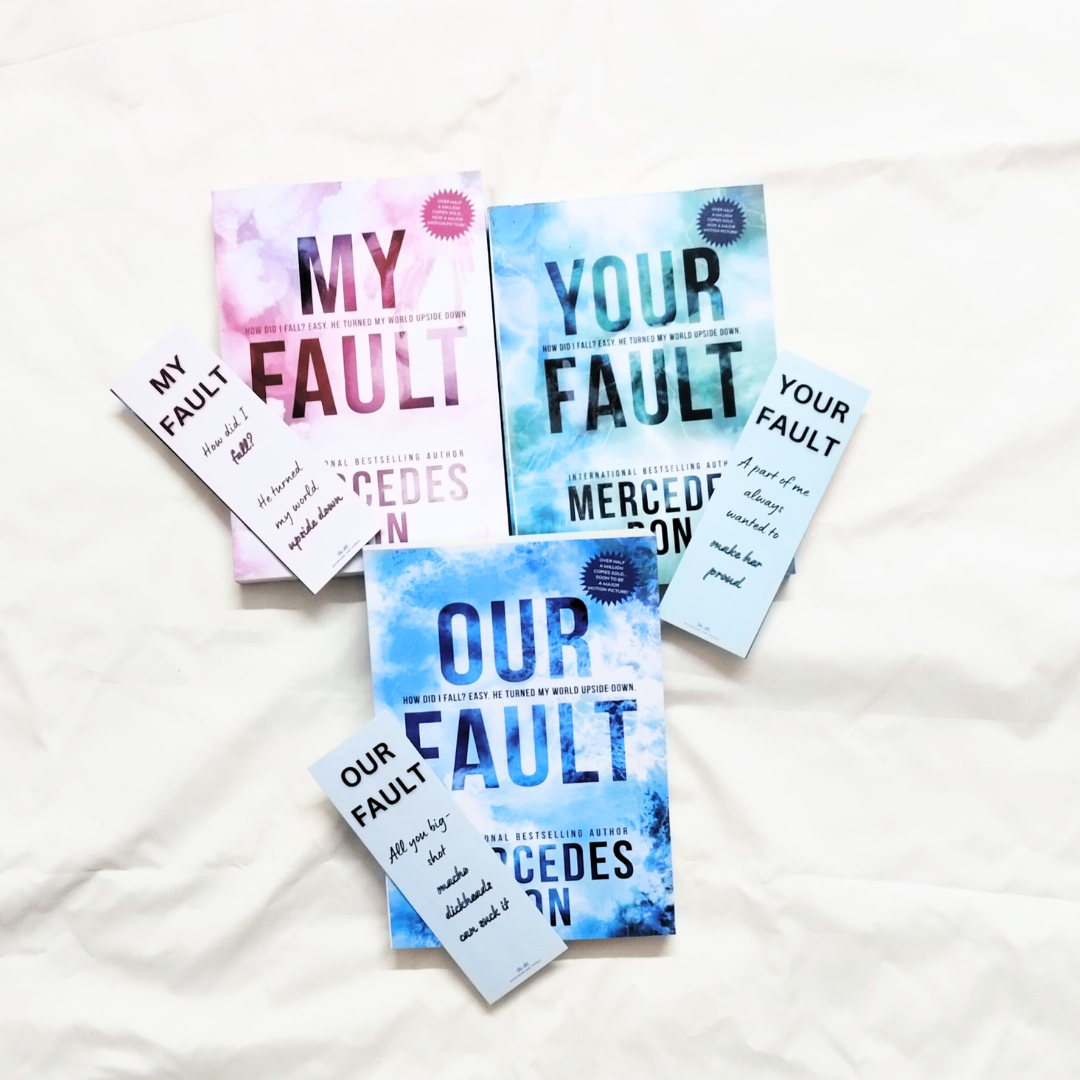 Culpable Series (My Fault , Your Fault, our Fault) by Mercedes Ron
