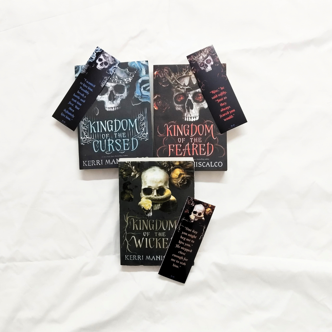 Kingdom of the Wicked Series 1-3 (Kingdom of the Wicked, Kingdom of the Cursed, Kingdom of the Feared) by Kerri Maniscalco