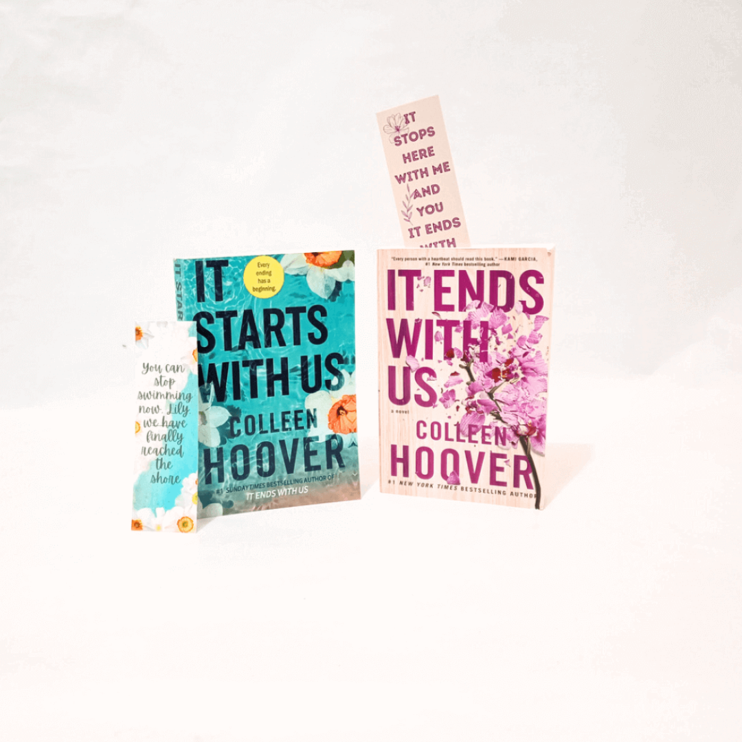 It Start with us and It ends with us Set by Colleen Hoover