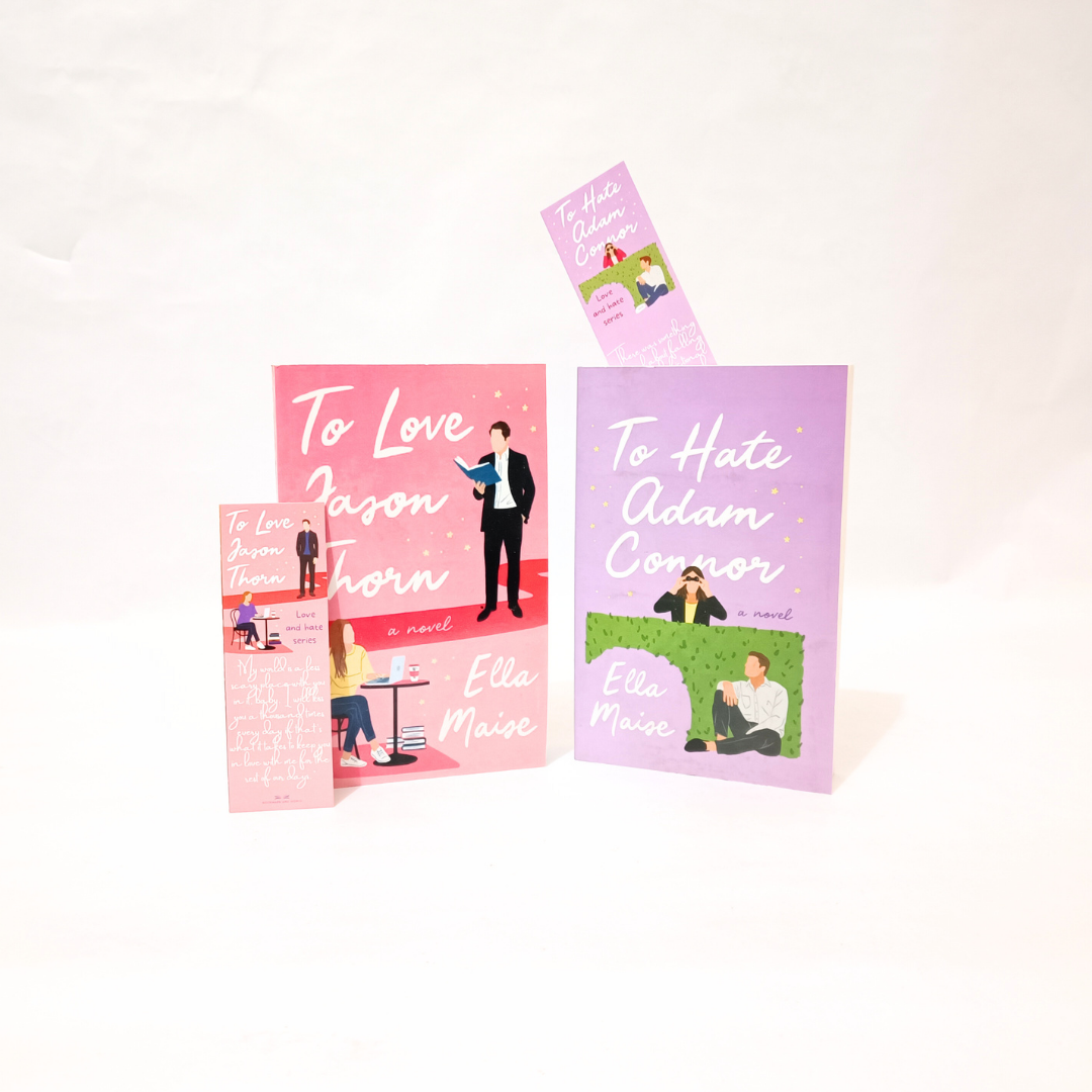Ella Maise 2 Books Combo Set (To Love Jason Thorn + To Hate Adam Connor )