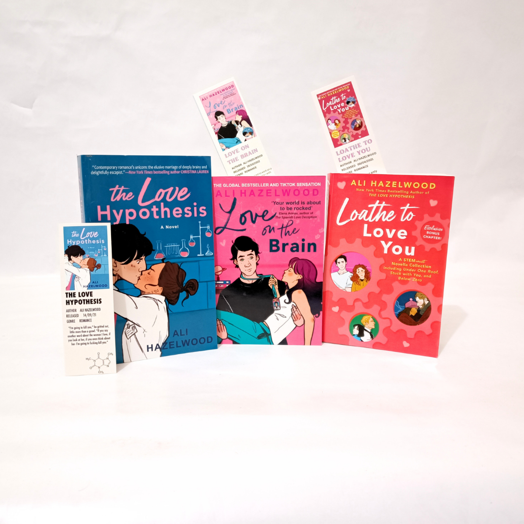 The Love Hypothesis, LOATHE TO LOVE YOU, LOVE ON THE BRAIN by Ali Hazelwood