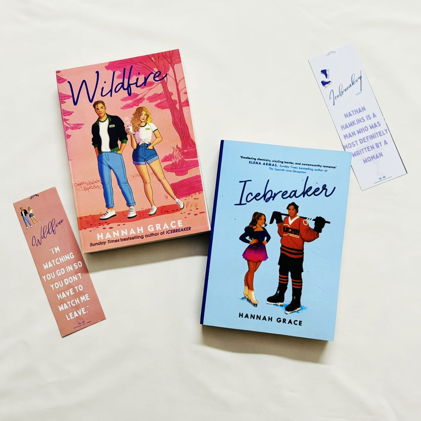 Icebreaker and Wildfire by Hannah Grace