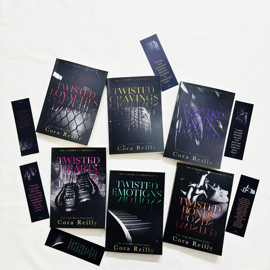 The Camorra Chronicles Series (Twisted Loyalties , Twisted Emotions , Twisted Pride , Twisted Bonds, Twisted Hearts ,Twisted Cravings) by Cora Reilly