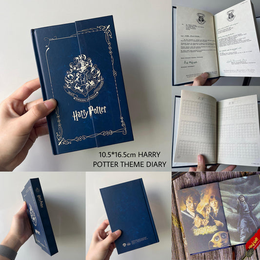 Harry Potter-Themed Diary- Royal Blue