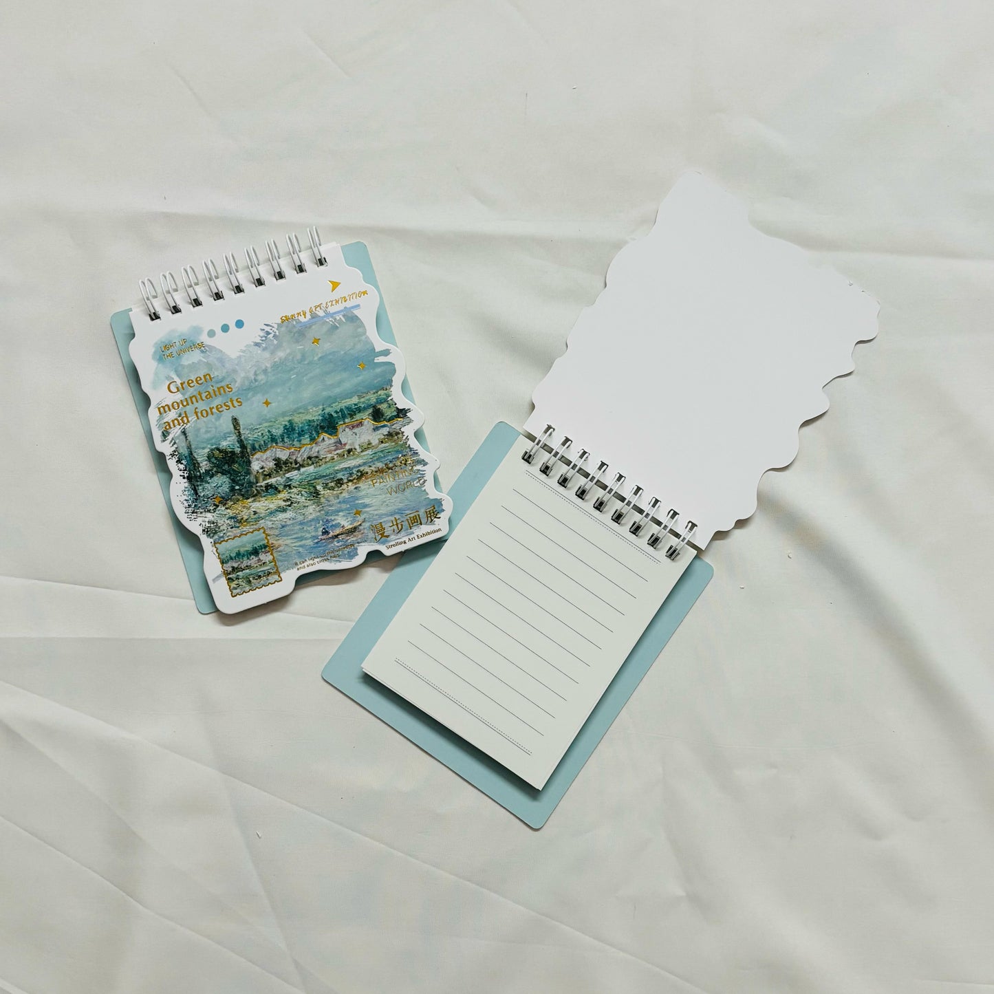Pastel Dreams Diary Top Open A7 Size