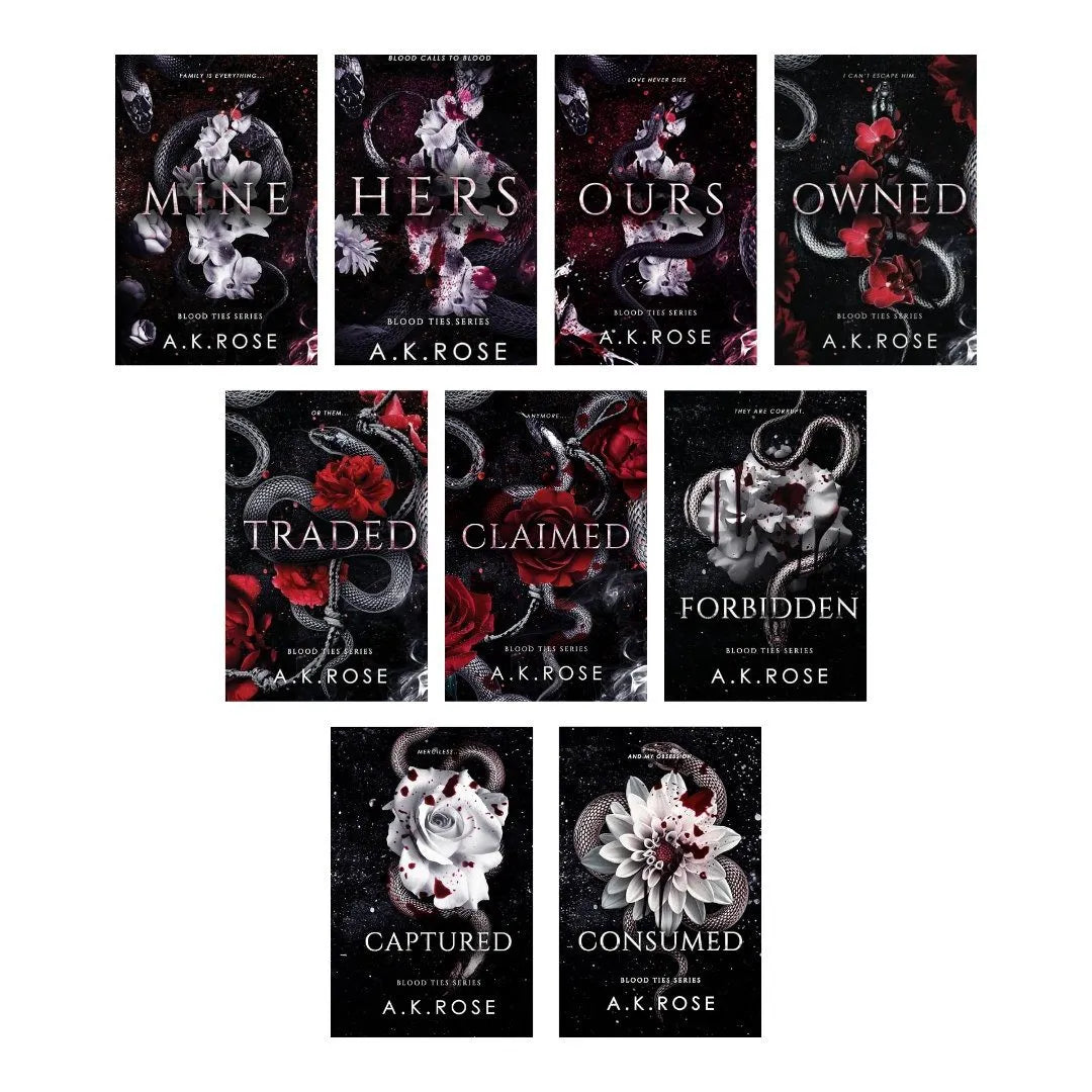 Blood Ties Series by A.K. Rose