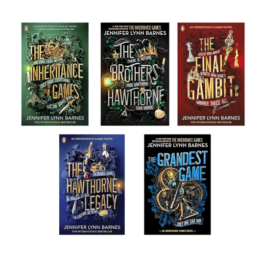 The Inheritance Games Series ( The Inheritance Games, The Hawthorne Legacy, The Final Gambit, The Brothers Hawthorne, The Grandest Game ) by Jennifer Lynn Barnes