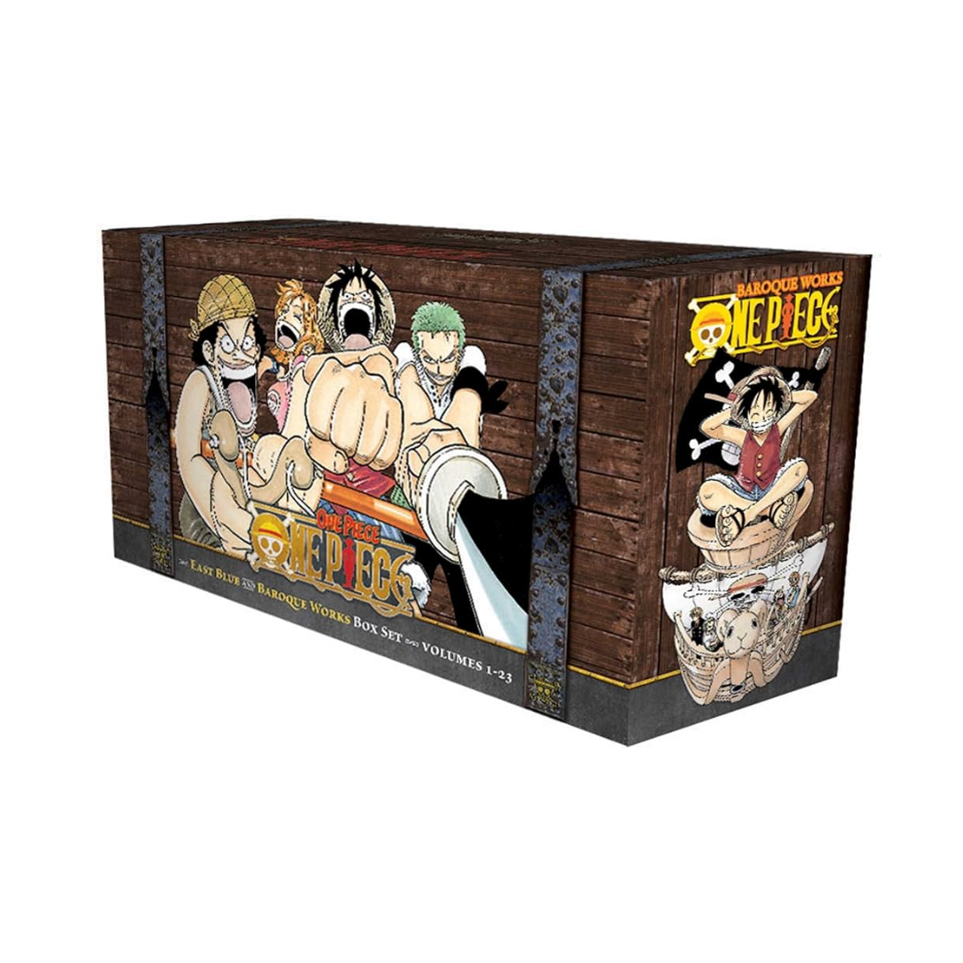 One Piece Box Set Vol 1: Volumes (1-23) with Premium By Eiichiro
