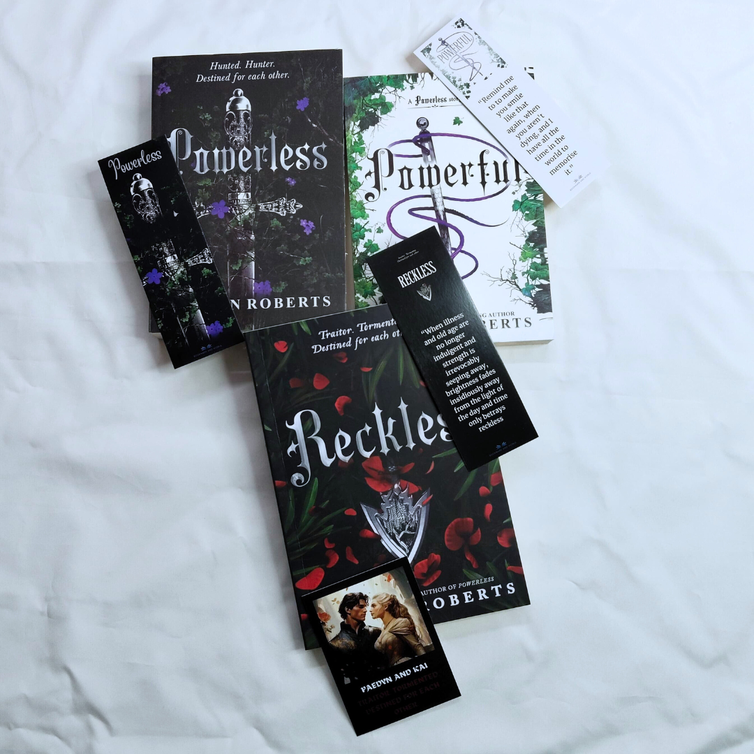 The Powerless Trilogy ( Powerless,  Powerful, Reckless) by Lauren Roberts