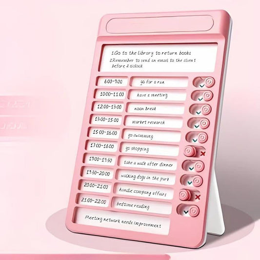 Portable Self-Discipline Chores Chart Daily Checklist Board