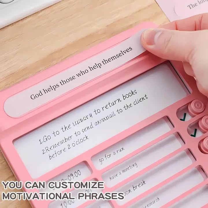 Portable Self-Discipline Chores Chart Daily Checklist Board