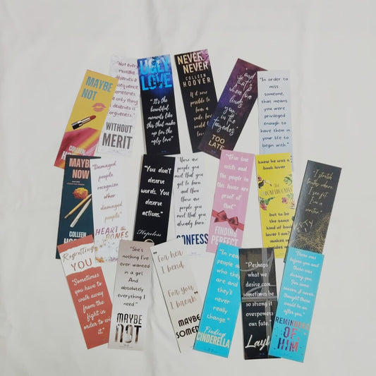 Colleen Hoover Bookmarks