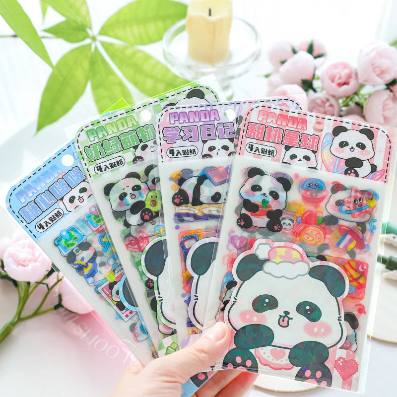 Panda Pet Matte Sticker