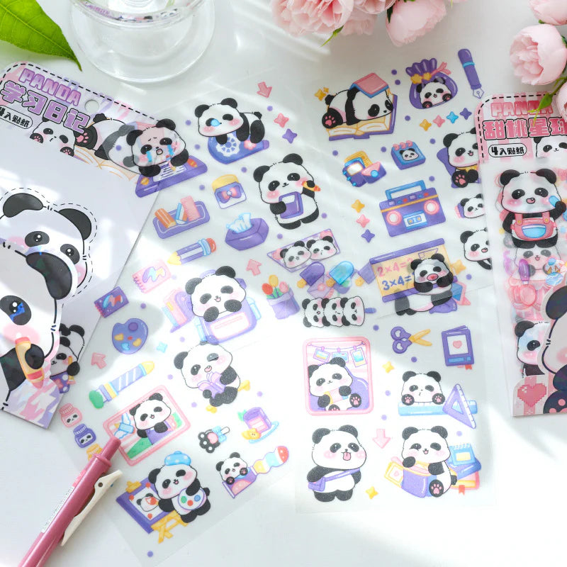 Panda Pet Matte Sticker
