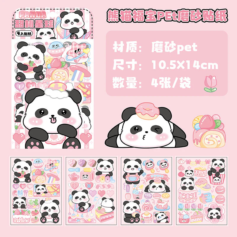 Panda Pet Matte Sticker