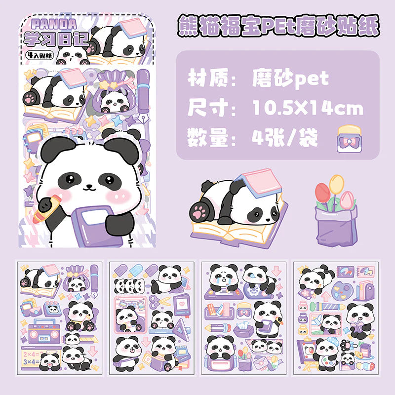 Panda Pet Matte Sticker