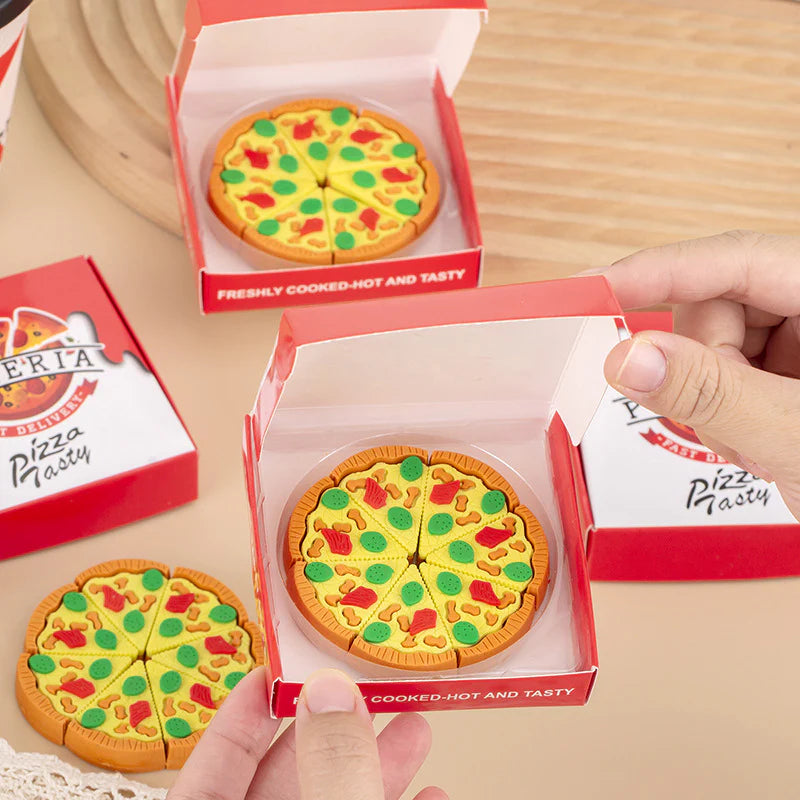 Pizza Box Eraser