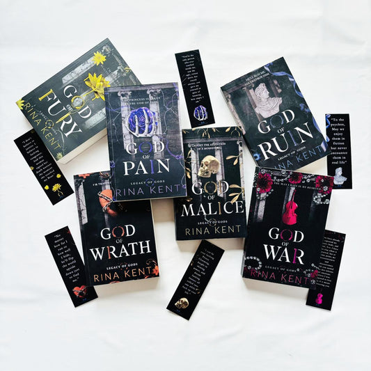 Legacy of Gods Series(God of Malice, God of Pain, God of Wrath, God of Ruin, God of Fury, God of War) by Rina Kent