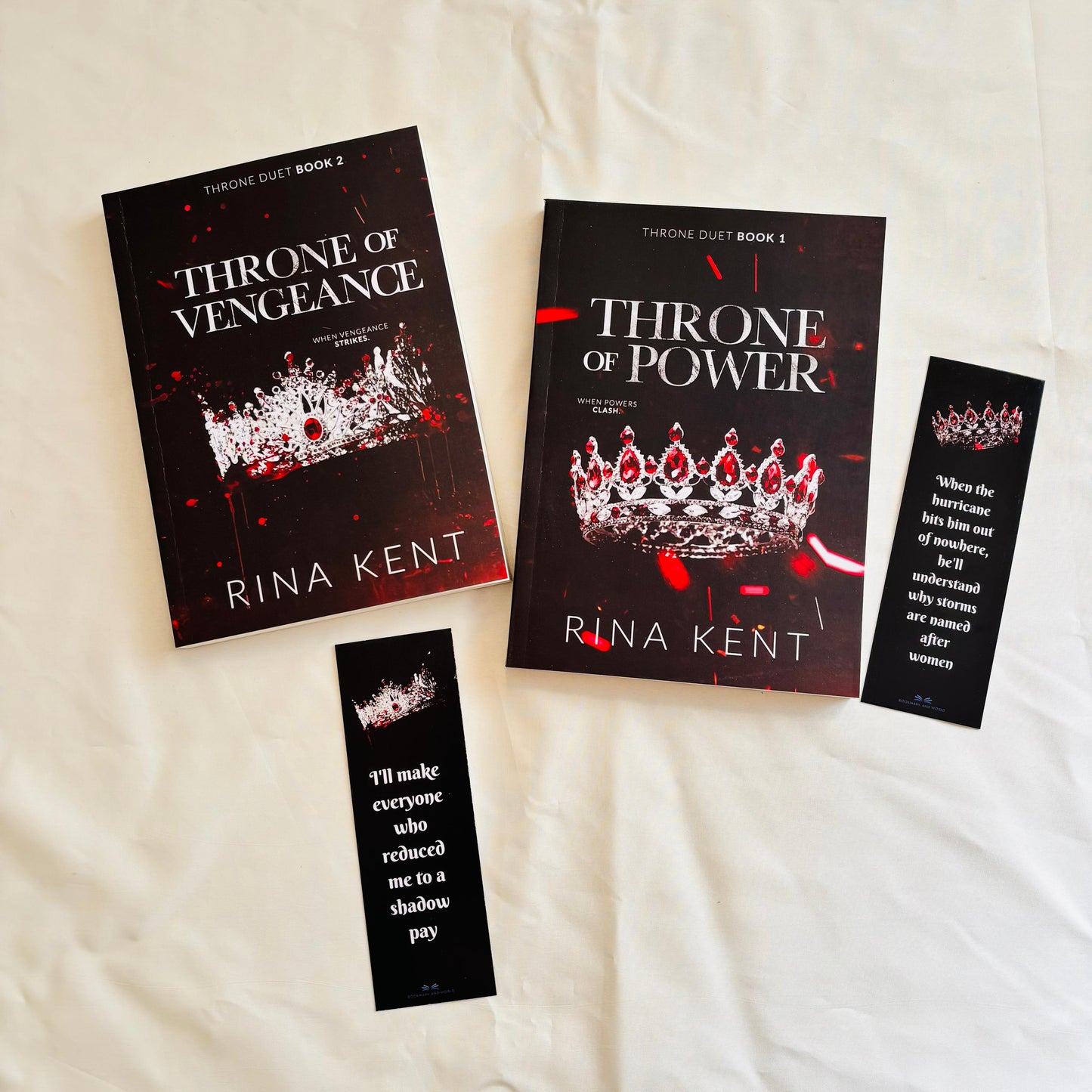Throne Duet Series ( Throne of Power, Throne of Vengeance) by Rina Kent