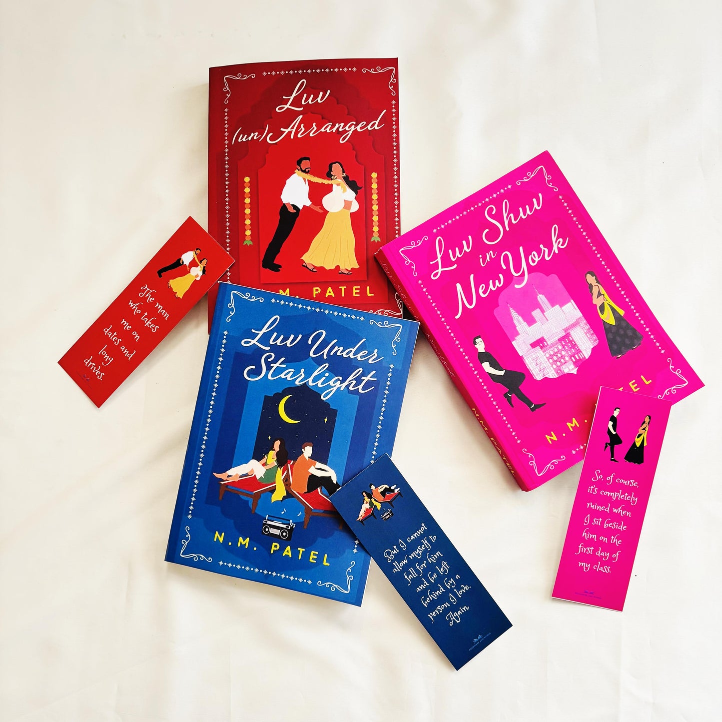 Luv Shuv Series ( Luv Shuv in New York, Luv Under Starlight,  Luv (Un)Arranged) by N.M. Patel