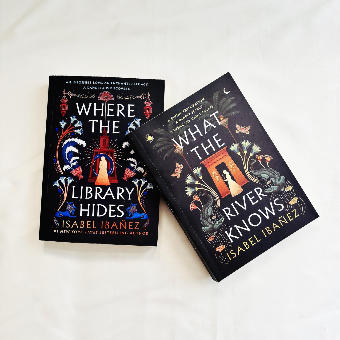 Secrets of the Nile Series ( What the River Knows, Where the Library Hides) by Isabel Ibañez