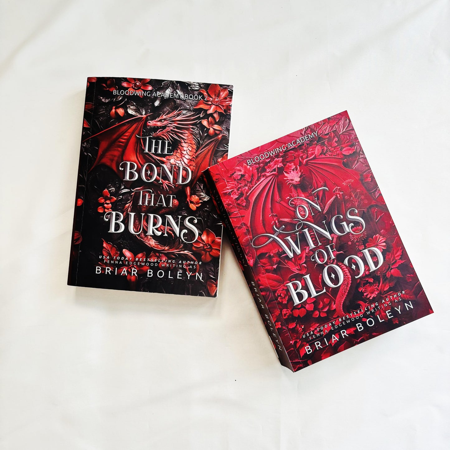 Bloodwing Academy Series (On Wings of Blood, The Bond That Burns) by Briar Boleyn