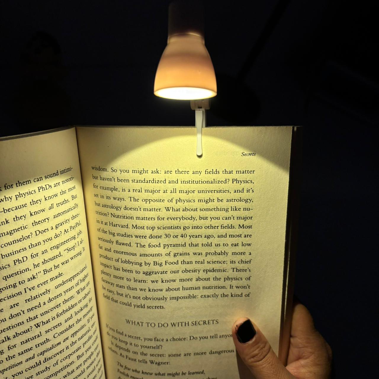 Mini Book Lamp