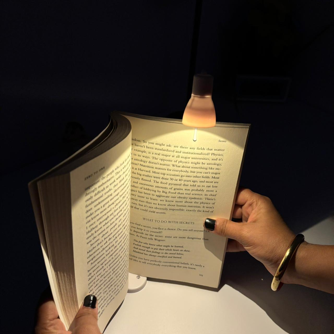 Mini Book Lamp