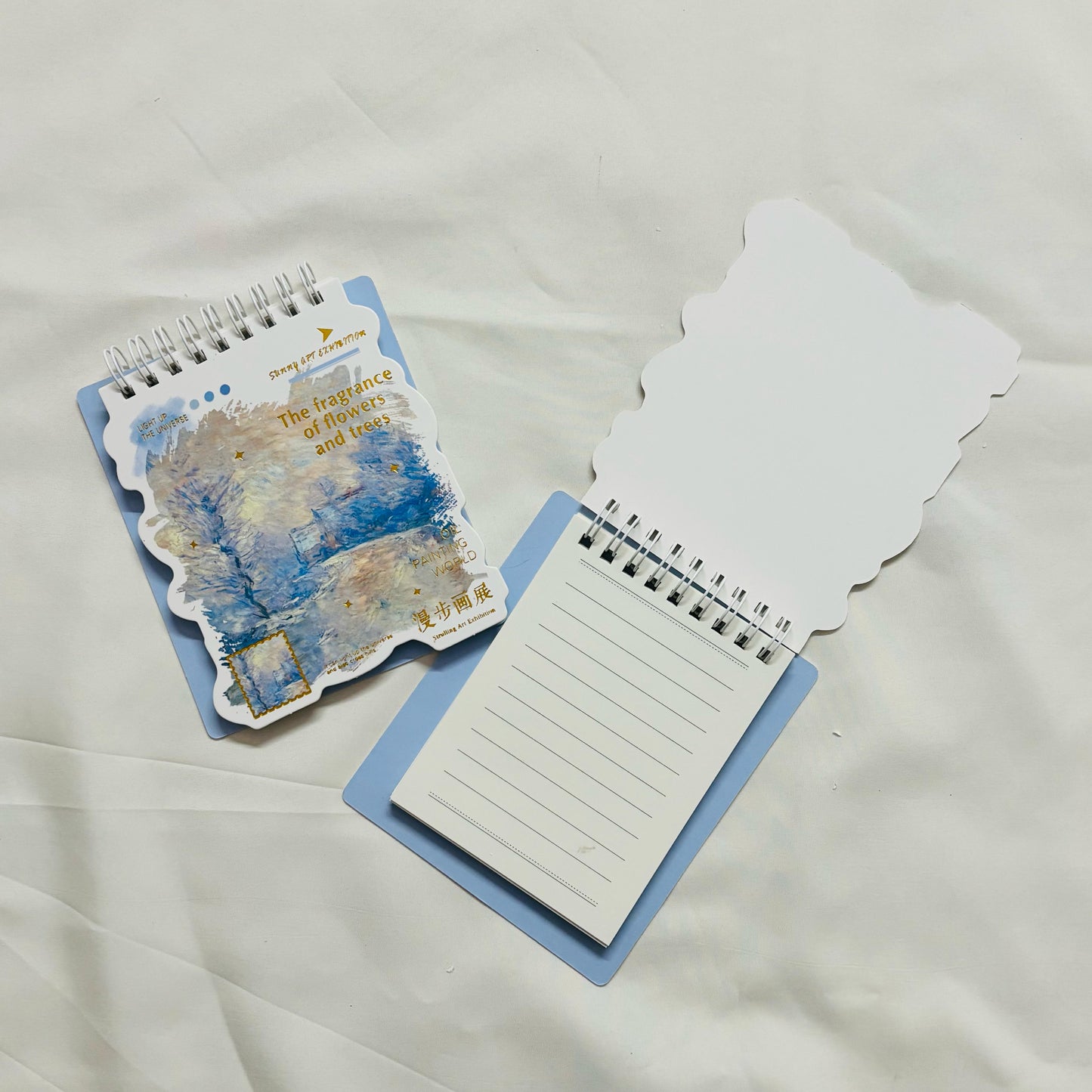 Pastel Dreams Diary Top Open A7 Size