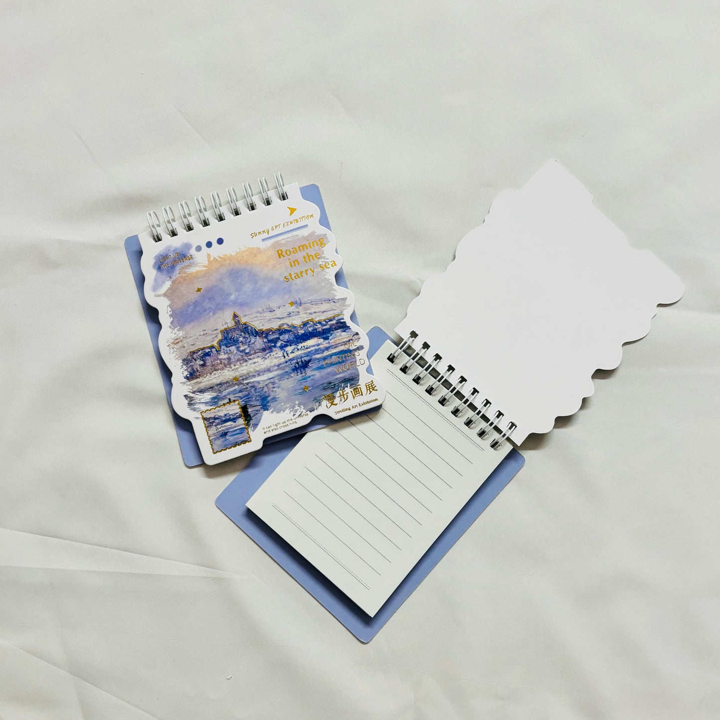Pastel Dreams Diary Top Open A7 Size
